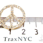 Prong Diamond Peace Pendant 36963 - Image 7