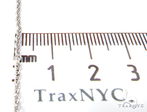 Prong Diamond Pearl Necklace 37699 - Image 11