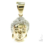 Buddha Head Diamond Pendant 37144 - Image 1