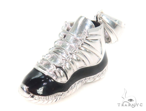 Prong Diamond Sneaker Pendant 44170 - Image 4