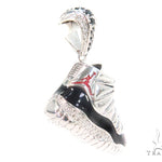 Prong Diamond Sneaker Pendant 44170 - Image 5