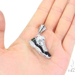 Prong Diamond Sneaker Pendant 44170 - Image 9