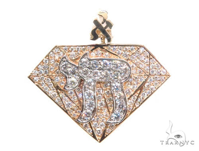 Chai Diamond Pendant 44875 - Image 1