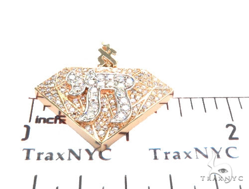 Chai Diamond Pendant 44875 - Image 5