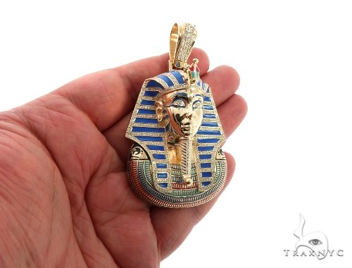 Pharaoh King Tut Pendant 64025 - Image 11