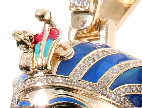 Pharaoh King Tut Pendant 64025 - Image 6