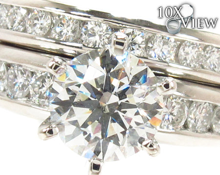 Prong Diamond Platinum Ring 32309 - Image 4