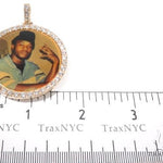 14K Gold Custom Photo Pendant 1.75 Inch 64180 - Image 7
