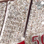 Prong Diamond Pyrex Custom Pendant 33878 - Image 4