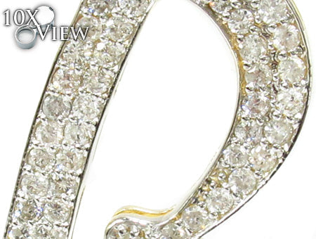 Prong Diamond R Pendant 35494 - Image 3