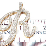 Prong Diamond R Pendant 35494 - Image 7