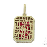 Prong Diamond Red Fancy Pendant 45575 - Image 5