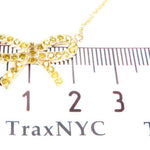 Prong Diamond Ribbon Necklace 34720 - Image 9