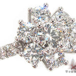 18K White Gold Starburst Diamond Ring 32708 - Image 1