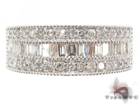 Brilliant Engagement Ring for Men with Diamonds 32735 - Image 2