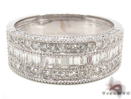 Brilliant Engagement Ring for Men with Diamonds 32735 - Image 5