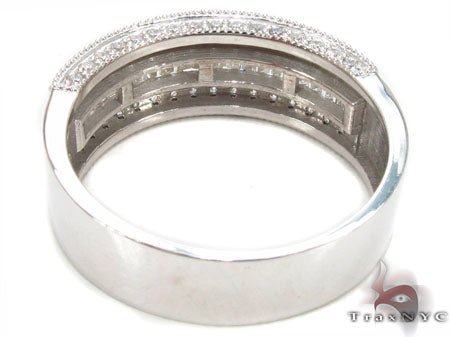 Brilliant Engagement Ring for Men with Diamonds 32735 - Image 6