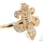 Fleur-de-Lis Diamond Ring 35531 - Image 1