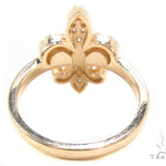 Fleur-de-Lis Diamond Ring 35531 - Image 6
