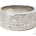 14k White Gold Prong Diamond Band 37320 - Image 1