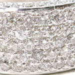 14k White Gold Prong Diamond Band 37320 - Image 2