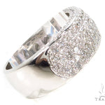 14k White Gold Prong Diamond Band 37320 - Image 5