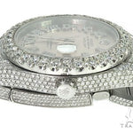 DateJust Oyster Perpetual Diamond Rolex Watch 41mm Stainless Steel 66185 - Image 4