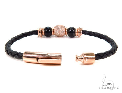 Prong Diamond Rope Bracelet 37484 - Image 5