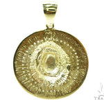 Prong Diamond & Ruby Lion Pendant 37252 - Image 5