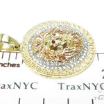 Prong Diamond & Ruby Lion Pendant 37252 - Image 8