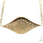 Prong Diamond Ruby Necklace 35271 - Image 4