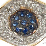 Prong Diamond & Sapphire Necklace 35270 - Image 2