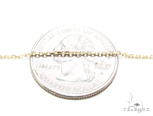 Prong Diamond & Sapphire Necklace 35270 - Image 6