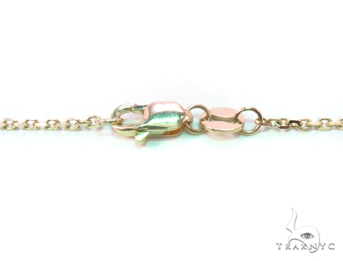 Prong Diamond & Sapphire Necklace 35270 - Image 7