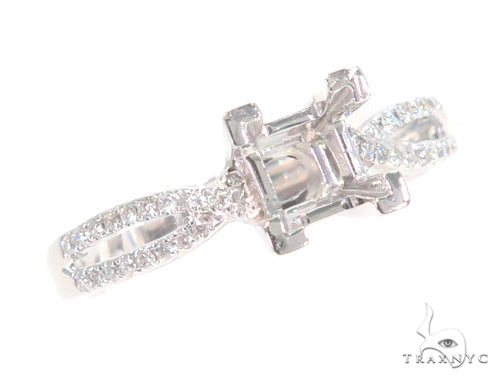 Prong Diamond Semi Mount Engagement Ring 45239 - Image 1