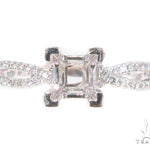 Prong Diamond Semi Mount Engagement Ring 45239 - Image 2