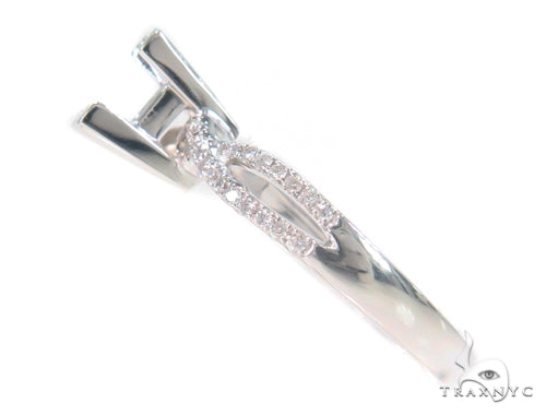 Prong Diamond Semi Mount Engagement Ring 45239 - Image 4