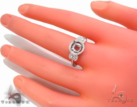 Prong Diamond Semi Mount Ring 35990 - Image 7