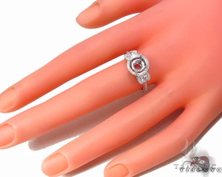 Prong Diamond Semi Mount Ring 35990 - Image 8