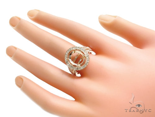 Prong Diamond Semi Mount Ring. 41062 - Image 5