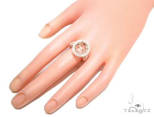 Prong Diamond Semi Mount Ring. 41062 - Image 6