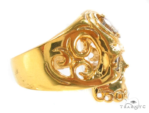 Diamond Skull Ring 35393 35493 - Image 5