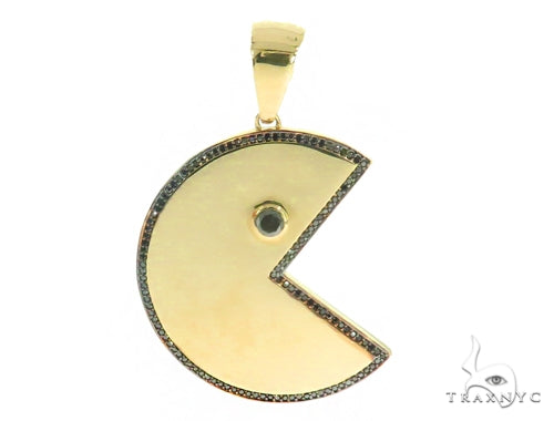 Prong Diamond Pac Man Pendant 45099 - Image 1