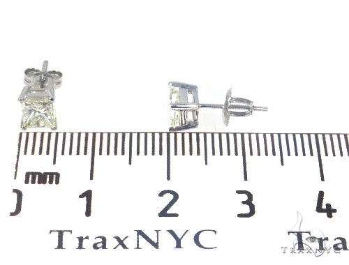 Prong Diamond Stud Earrings 45056 - Image 6