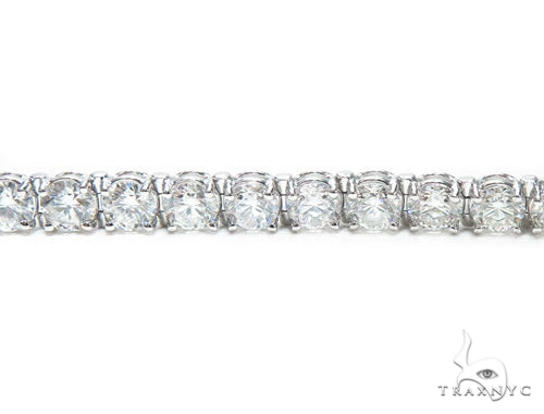 Prong Diamond Tennis Bracelet 41761 - Image 2