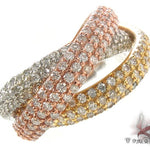 Prong Diamond Three Tone Ring 36971 - Image 4