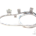 Prong Diamond Two Finger Ring 2 43337 - Image 4