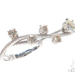 Prong Diamond Two Finger Ring 43336 - Image 2