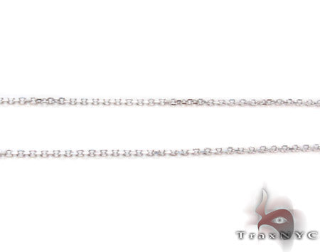 Prong Diamond Horseshoe Necklace 34095 - Image 6