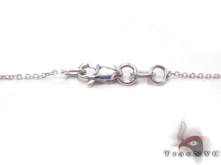 Prong Diamond Horseshoe Necklace 34095 - Image 8